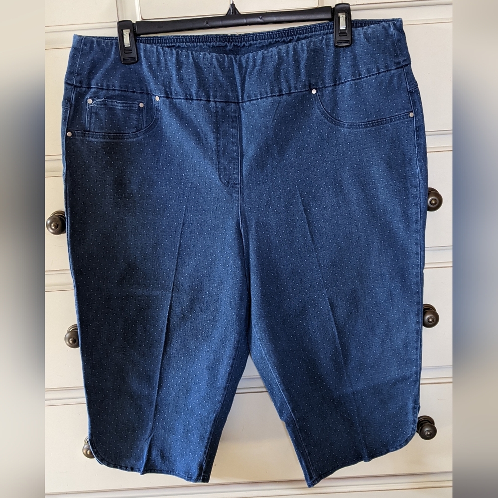 Ruby Red Capris/Pedal Pushers NWOT Size 22W